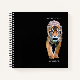Carnet Dream Croire Réussir Citation de succès Tiger Elég