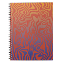 Carnet Dream Flow l Abstract Trippy Pattern - No. 01