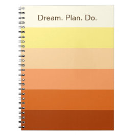 Carnet Dream Plan Do - Color Gradient Retour à l'école -