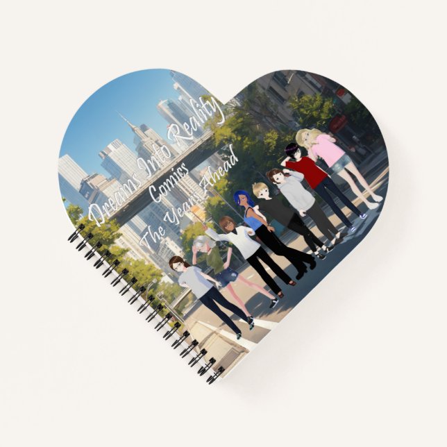 Carnet DreamsIntoRealityComics Les années à venir (Devant)