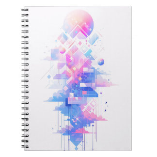 Carnet Dreamy Geometric Skyscape