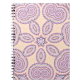 Carnet Dreamy Swirls - Pastel Motif psychédélique