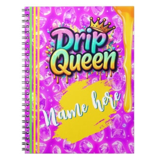 Carnet drip queen Spiral Photo Notebook