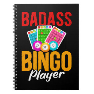 Carnet Drôle Bingo Balls Sarcastique Joueur de Bingo