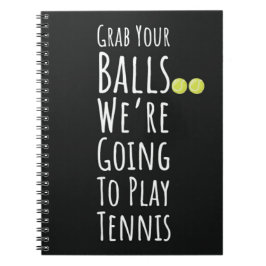 Carnet Drôle Black Tennis Team Dons Pour Les Joueurs Athl