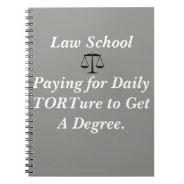 Carnet drôle d'école de droit
