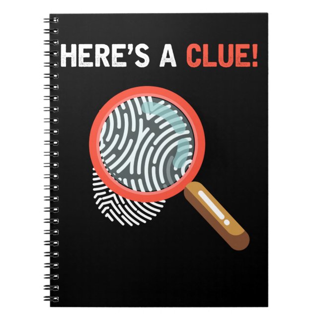 Carnet Drôle Detective Crime Investigation Drama Book (Devant)