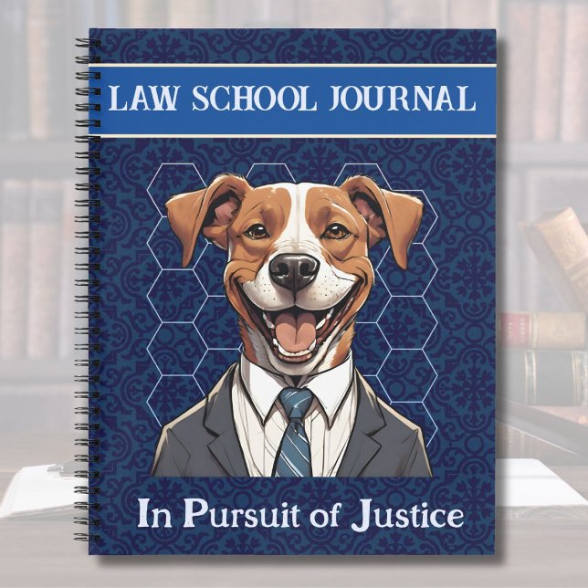 Carnet Drôle don de chien pour l'application de la loi de (Funny Dog Gifts for Law Student Lawyer Enforcement)