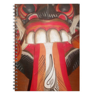 Carnet Drôle effrayant Langue bizarre asiatique Halloween