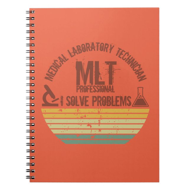 Carnet Drôle laboratoire médical (Devant)