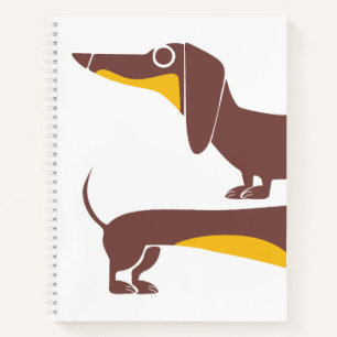 Carnet Drôle mignon dachshund pour parent chien long