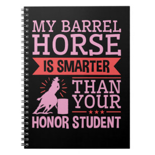 Carnet Drôle Mon Cheval De Baril Est Plus Intelligent Bar