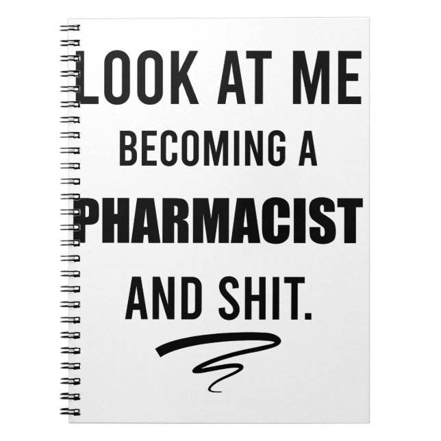 Carnet Drôle Pharmacien Graduation Party T-shirt cadeau (Devant)