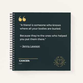 Carnet du cancer du zodiaque