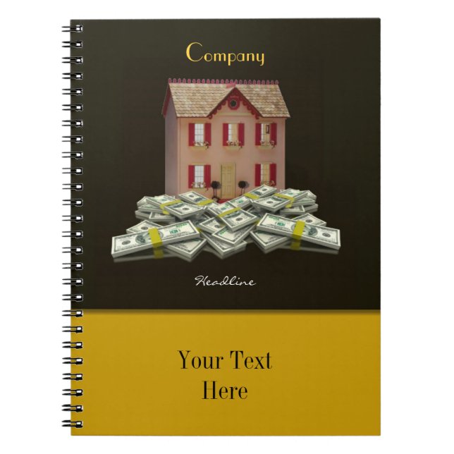 Carnet du courtier immobilier (Devant)