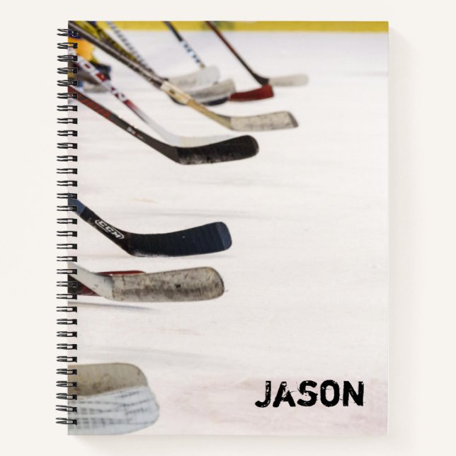 Carnet du gouvernement du Collège de hockey sur gl (Devant)