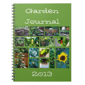 Carnet du journal du jardinier