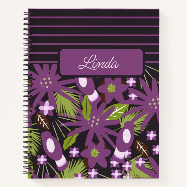 Carnet du Journal Motif de la jungle des oiseaux p (Devant)