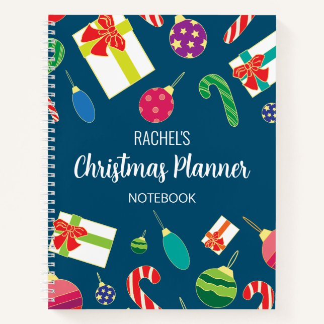 Carnet du planificateur de Noël (Devant)