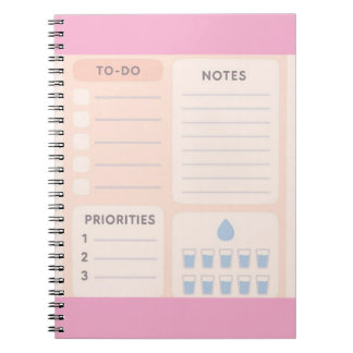 Carnet du planificateur quotidien Pastel Aesthétiq