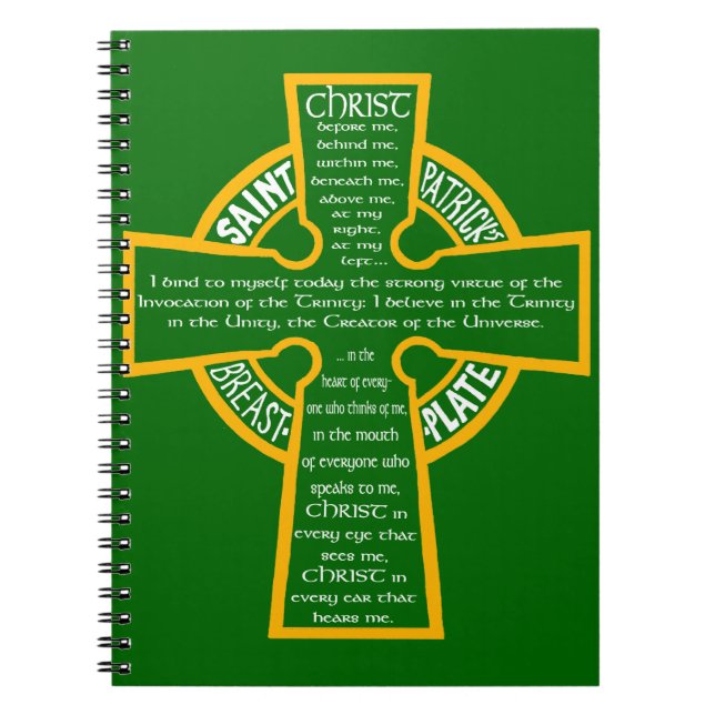 Carnet "du plastron de St Patrick" (Devant)
