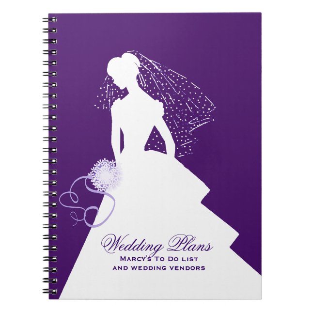 Carnet du wedding planner de la jeune mariée (Devant)