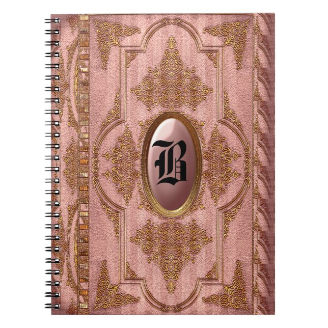 Carnet Duchesse Marta Victorian Monogram (Devant)