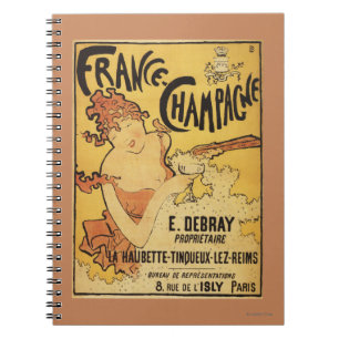 Carnet E. Debray Champagne Publicité