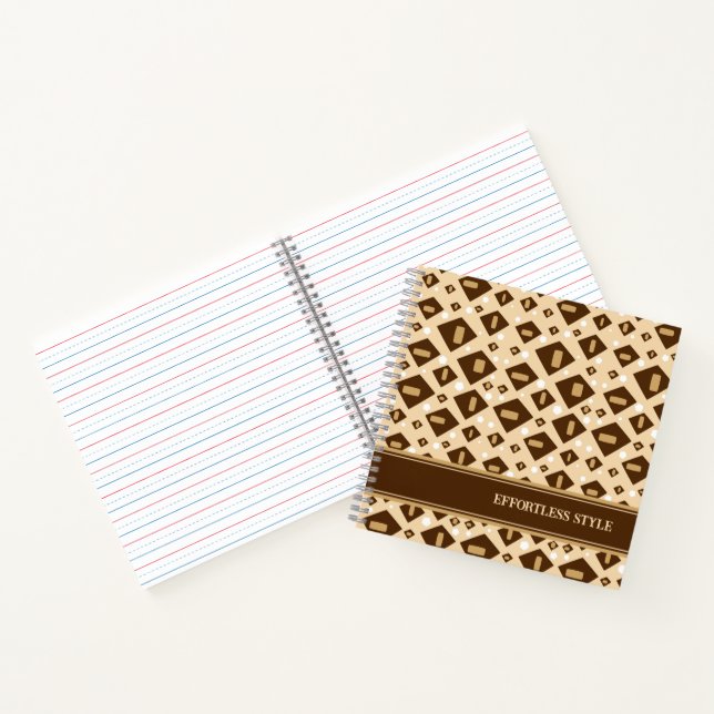 Carnet Earthtone Geometry (Intérieur)