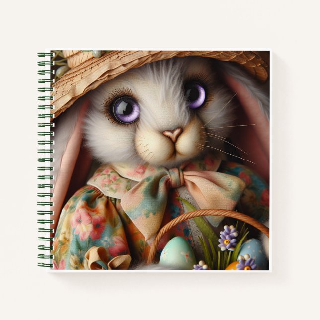 Carnet Easter Bunny, by Natasha Us   (Devant)