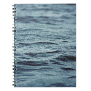 Carnet Eau liquide texture de la surface de l'eau