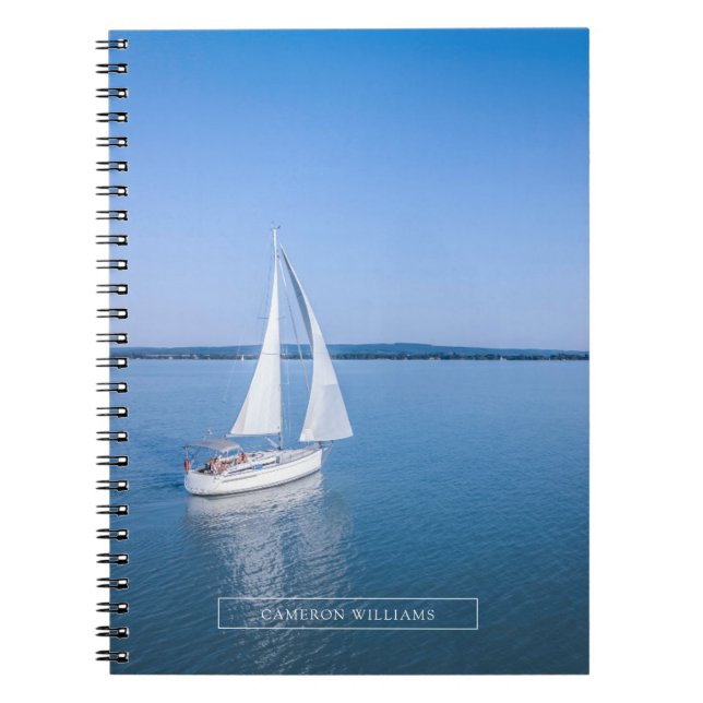 Carnet Eau | Yacht au lac Balaton en Hongrie (Devant)