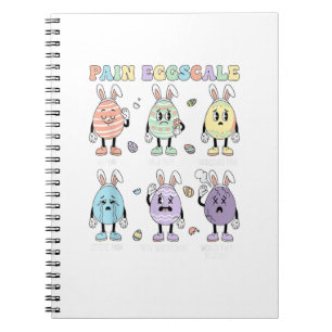 Carnet Échelle de douleur Cute Eggs infirmière triage éva