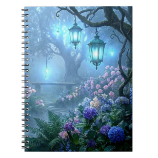 Carnet Échos brumeux du jardin de la brume bleue (1)