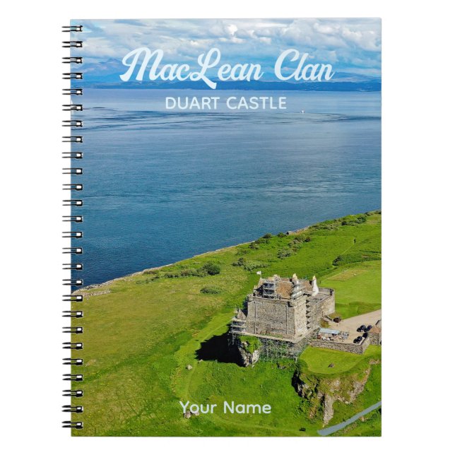 Carnet Ecosse MacLean Clan Duart Castle Photo (Devant)