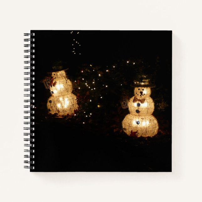 Carnet Écran Luminaire Snowman (Devant)
