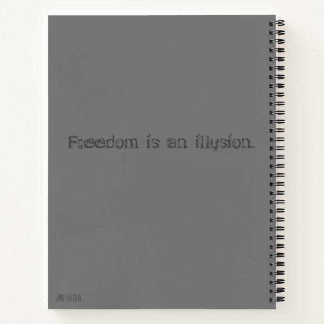 Carnet Ecriture sur le mur (Dos)