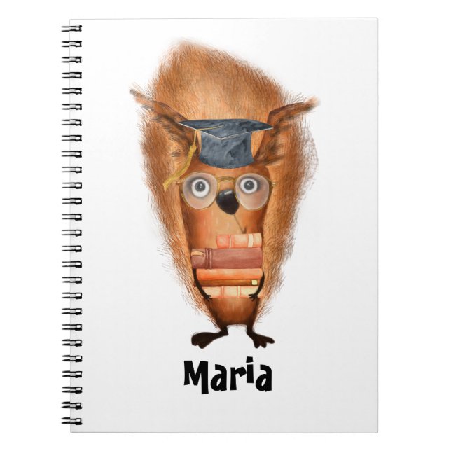 Carnet écureuil (Devant)