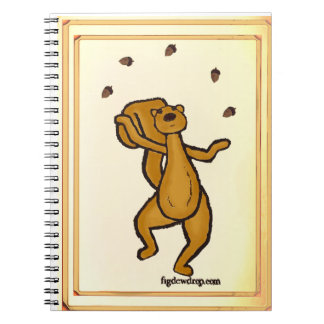 carnet Écureuil Jongle