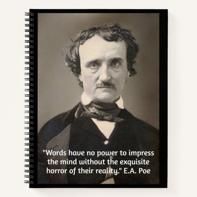 Carnet Edgar Allan Poe  (Devant)