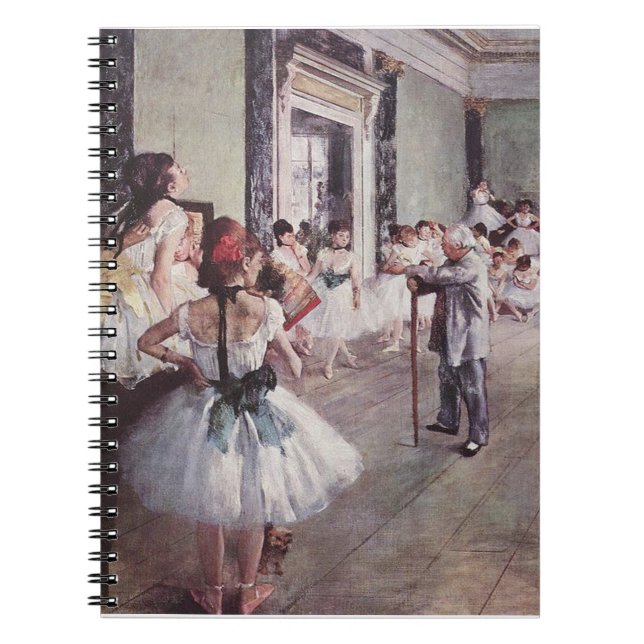 Carnet Edgar Degas La Classe Danse (Devant)
