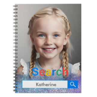 Carnet Editable Photo Google search Bar unique gift