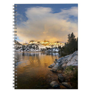 Carnet Ediza Lake Sunset - Sierra Nevada Mounts