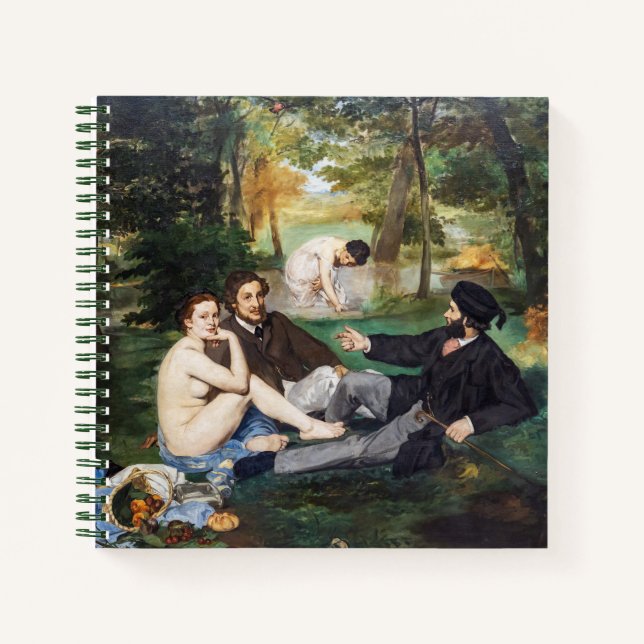 Carnet Edouard Manet - Déjeuner sur l'herbe (Devant)