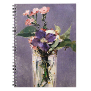 Carnet Edouard Manet - Pinks et Clematis,