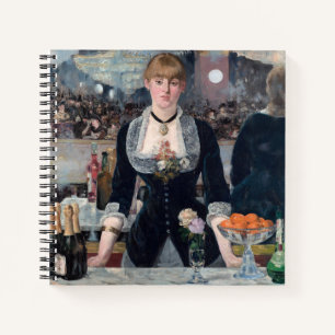 Carnet Edouard Manet - Un bar aux Folies-Bergere