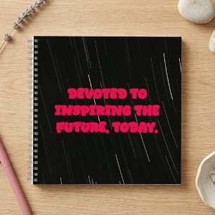 Carnet Éducateur dévoué à inspirer l'avenir d'aujourd'hui