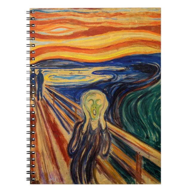 Carnet Edvard Munch - Le cri 1910 (Devant)