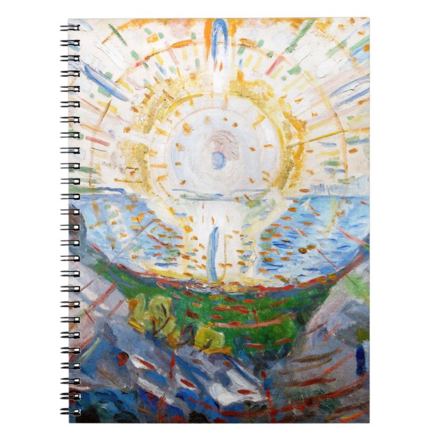 Carnet Edvard Munch - Le Soleil 1912 (Devant)