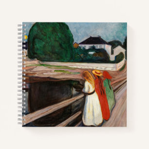 Carnet Edvard Munch - Les filles sur le pont